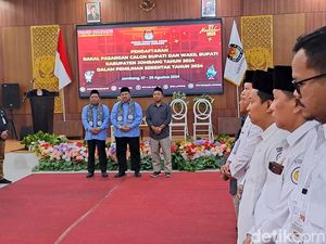 Daftar ke KPU, Pasangan WarSa Siap Tantang Petahana di Pilbup Jombang Daftar ke KPU, Pasangan WarSa Siap Tantang Petahana di Pilbup Jombang