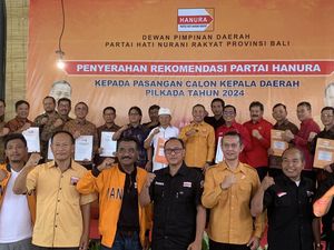 Beri Rekomendasi ke Koster-Giri, Hanura Singgung Koalisi Selama 5 Tahun Beri Rekomendasi ke Koster-Giri, Hanura Singgung Koalisi Selama 5 Tahun