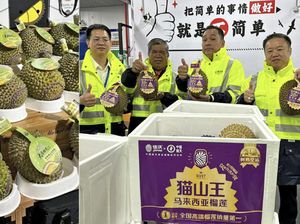 Pertama dalam Sejarah! Durian Segar Malaysia Kini Dijual di China Pertama dalam Sejarah! Durian Segar Malaysia Kini Dijual di China