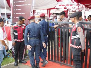 Polda Kerahkan Personel Amankan Pendaftaran Paslon Pilgub Kaltim di KPU