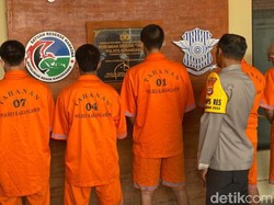 Polisi Tangkap 5 Pengedar Narkoba di Karangasem, 1 Residivis