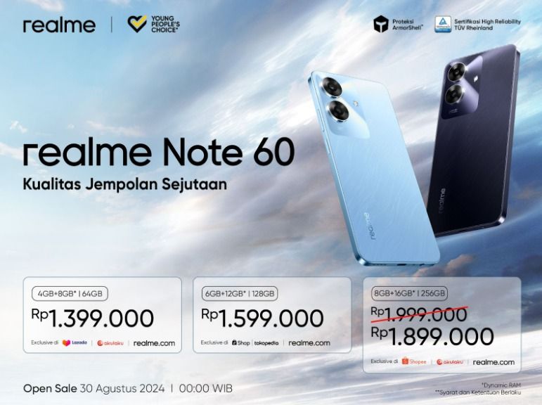 Realme Catatan 60