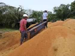 PLTU Ombilin Manfaatkan Serbuk Kayu Jadi Energi Alternatif