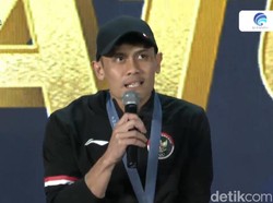 Veddriq Datang Belakangan ke Paris, Duluan Dapat Emas