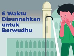 6 Waktu Disunnahkan untuk Berwudhu, Termasuk sebelum Tidur