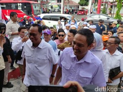 Yoyok Sukawi-Joko Santoso Daftar Pilwalkot Semarang Diiringi Kelompok Rebana