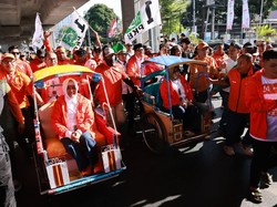 Strategi Kayuh Becak ala Danny-Azhar di Pilgub Sulsel