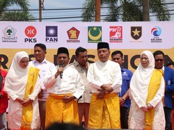 Dapat Dukungan KIM Plus, Nasarudin-Abu Bakar Maju Cabup Pelalawan