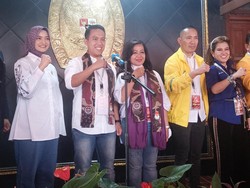 Diusung Golkar-PSI, Sespri Iriana Jokowi Resmi Daftar Cawalkot Bogor