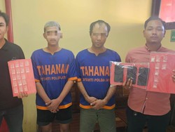 2 Penadah Sekaligus Pengedar Sabu di Surabaya Diringkus