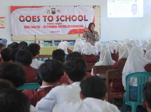 Polwan Edukasi Pelajar di Probolinggo Wujudkan Generasi Muda Bermartabat