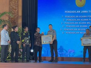 Imigrasi Surabaya Sabet Penghargaan dari Dirjen Perbendaharaan Jatim