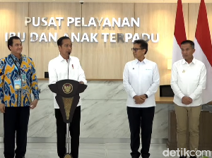Jokowi Resmikan Gedung Pelayanan Kesehatan Ibu dan Anak RSHS Bandung