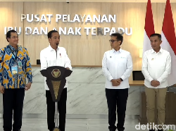 Jokowi Resmikan Gedung Pelayanan Kesehatan Ibu dan Anak RSHS Bandung