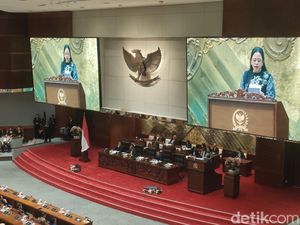 Puan Pimpin Rapat Paripurna HUT ke-79 DPR Puan Pimpin Rapat Paripurna HUT ke-79 DPR