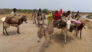 Korban Banjir Akibat Tanggul Jebol di Sudan Dievakuasi