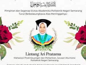 Tragis! Mahasiswi Polines Semarang Tewas Kecelakaan 2 Hari Jelang Wisuda Tragis! Mahasiswi Polines Semarang Tewas Kecelakaan 2 Hari Jelang Wisuda