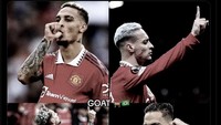 Dengan aura tidak ada batasnya, Antony disebut sebagai GOAT alias terhebat sepanjang masa. Foto: dok. Internet/X (Twitter)