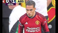 Ada satu skill khusus Antony dibandingkan pesepakbola lain: auranya 99. Foto: dok. Internet/X (Twitter)