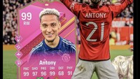 Nah, Antony dibilang layak dapat rating 99 nih! Foto: dok. Internet/X (Twitter)