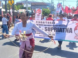 Diiringi Tarian Sakral, Sutjidra-Supriatna Daftar Pilbup Buleleng 2024