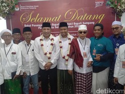 Pasangan Jimad Sakteh Diusung 6 Parpol Mendaftar ke KPU Sampang