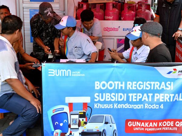 Intip Potret Pendaftaran Subsidi Pertalite di SPBU