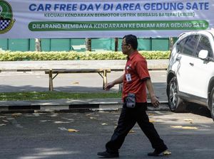 Car Free Day Zero Emision Mulai Diterapkan di Gedung Sate