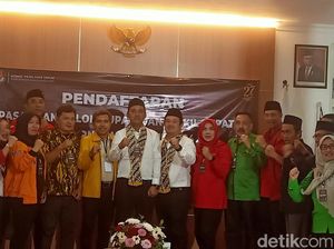 Paslon Bugar-Fahmi Mendaftar Pilkada Banjarnegara, Diusung 9 Parpol Paslon Bugar-Fahmi Mendaftar Pilkada Banjarnegara, Diusung 9 Parpol
