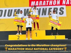 Pelari Sulsel La Ode Safrudin Berbagi Tips Jadi Juara Full Marathon Race Bali