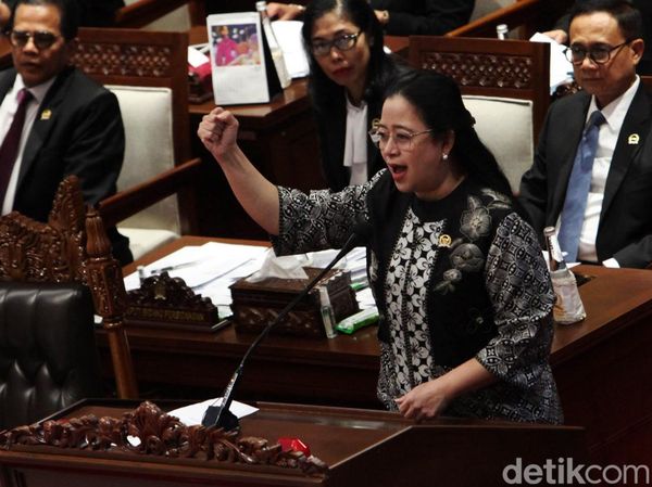 Puan Maharani Pimpin Rapat Paripurna HUT ke-79 DPR