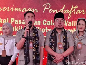 Kompak Pakai Hijau, Ratu Dewa-Prima Salam Resmi Daftar Pilwako ke KPU Kompak Pakai Hijau, Ratu Dewa-Prima Salam Resmi Daftar Pilwako ke KPU