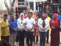 Riza-Debby Daftar Calon Bupati dan Wakil Bupati Bangka Selatan ke KPU