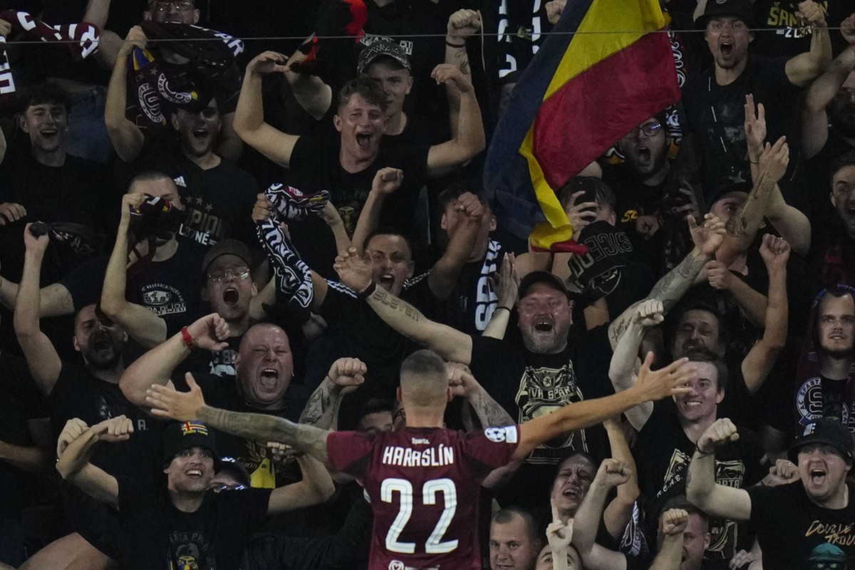 Sparta Praha kembali ke Liga Champions. Foto: AP/Petr David Josek