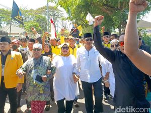 Sumiatun-Ibnu Salim Daftar Terakhir, Pilbup Lombok Barat Diikuti 4 Paslon
