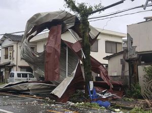 Topan Shanshan Terjang Jepang, Begini Dampaknya