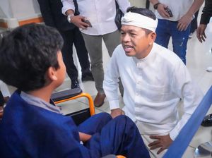 Pertemuan Dedi Mulyadi dengan Bocah Berkursi Roda Usai Tes Kesehatan
