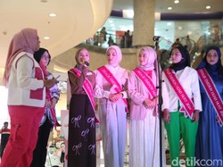 14 Finalis Emeron Hijab Hunt Jalani Tantangan Cari Dukungan di Kuningan City