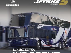 Indorent Luncurkan Armada Bus Tingkat Baru, Pakai Bodi Adiputro-Sasis Volvo