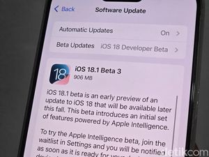 Apple Intelligence di iOS 18.1 Beta 3 Makin Seru, Hilangkan Objek di Foto