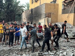 Israel Serang Gaza Jelang Vaksinasi Polio, 48 Orang Tewas