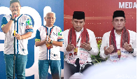Survei Litbang Kompas Pilgub Sumut: Bobby-Surya 44,9%, Edy-Hasan 28%