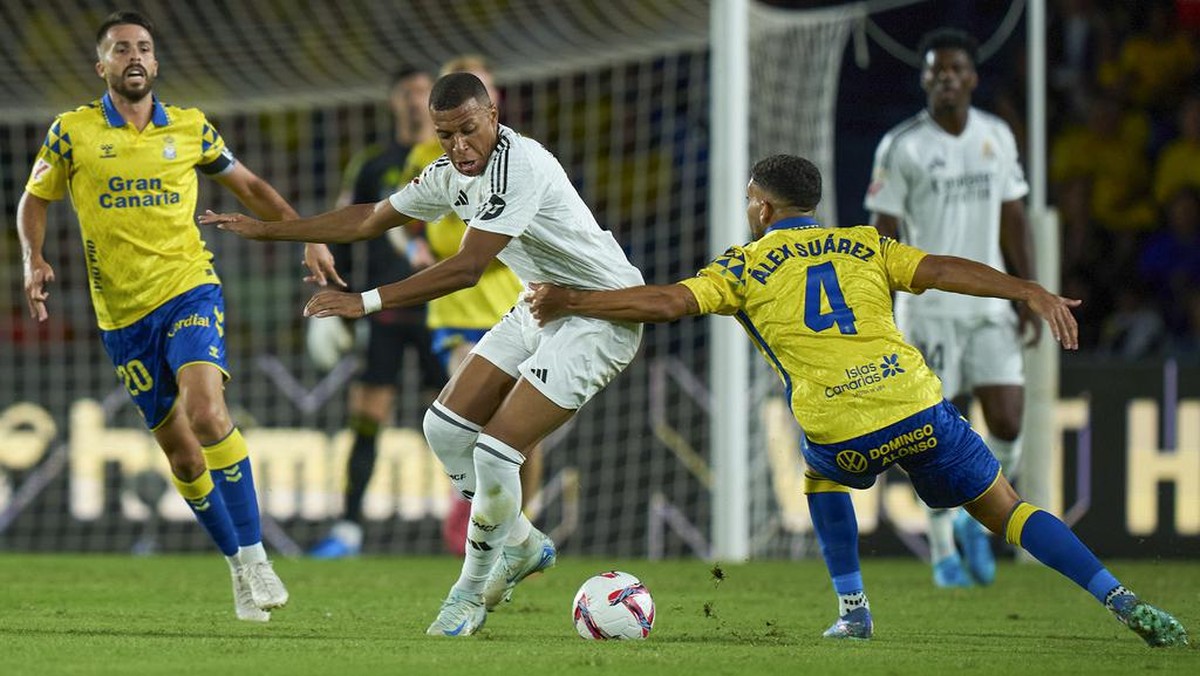 Real Madrid imbang 1-1 melawan Las Palmas di lanjutan LaLiga (Foto: AP/Gabriel Jimenez)