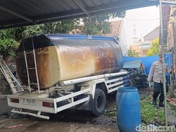 Detik-detik Tukang Las Tewas Kena Ledakan Tangki Solar yang Diperbaiki