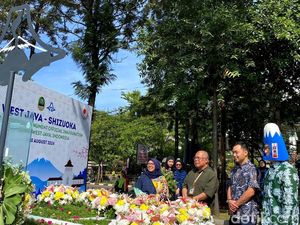 Jabar Jalin Kerja Sama dengan Shizouka, Dirikan Monumen di Lapang Gasibu Jabar Jalin Kerja Sama dengan Shizouka, Dirikan Monumen di Lapang Gasibu