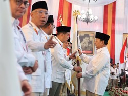 Prabowo Kukuhkan Ade Jona-Sugiat jadi Ketua dan Sekretaris Gerindra Sumut