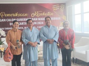 Pramono-Rano Karno Tiba di RS Tarakan, Jalani Pemeriksaan Kesehatan Pramono-Rano Karno Tiba di RS Tarakan, Jalani Pemeriksaan Kesehatan