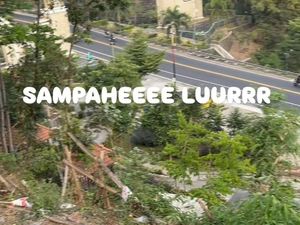 Viral Video Sampah Berserakan di Pinggir Tikungan Slumprit, DLH Janji Sisir