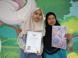 Cerita Inspiratif Tata, Penyandang ADHD & Disleksia yang Juarai Lukis Tingkat Dunia