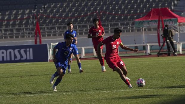 Tim U-20 Indonesia harus mengakui keunggulan 0-2 dari Thailand di laga kedua mereka pada ajang Seoul Earth On Us Cup 2024 di Stadion Mokdong, Korea Selatan, Jumat (30/8). (PSSI)